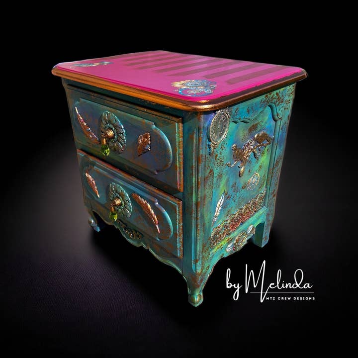 Undead Furniture Co - Wholesale Sublimation Transfer - NEW "Steampunk Birds" Mini Rub-On Transfer Set7