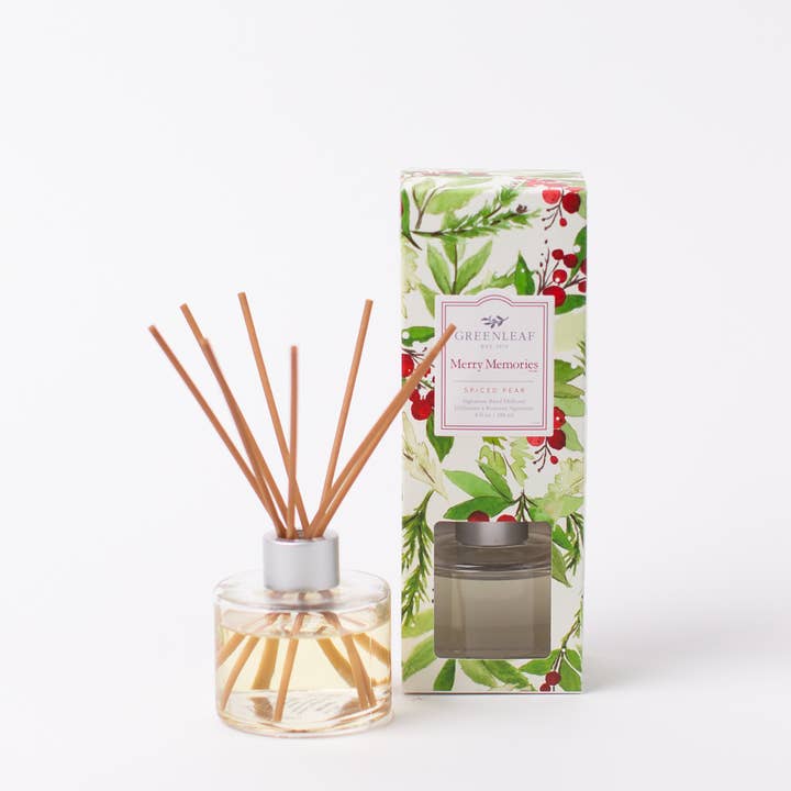 Greenleaf Gifts - Wholesale Reed Diffuser - Merry Memories Reed Diffuser 4 Pack
