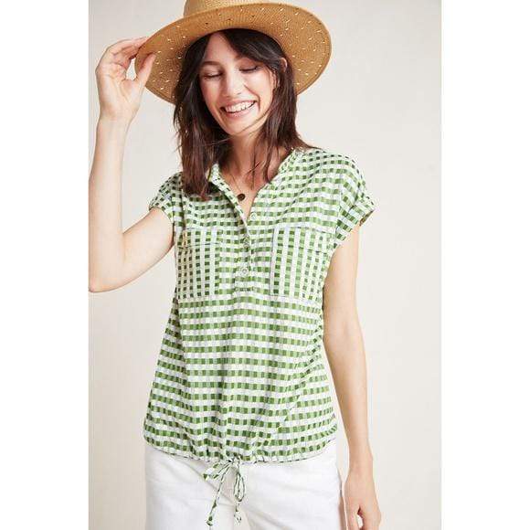 Eva Franco - Wholesale Knit Top - Women's - Nico Gingham Western Sleeveless Top2
