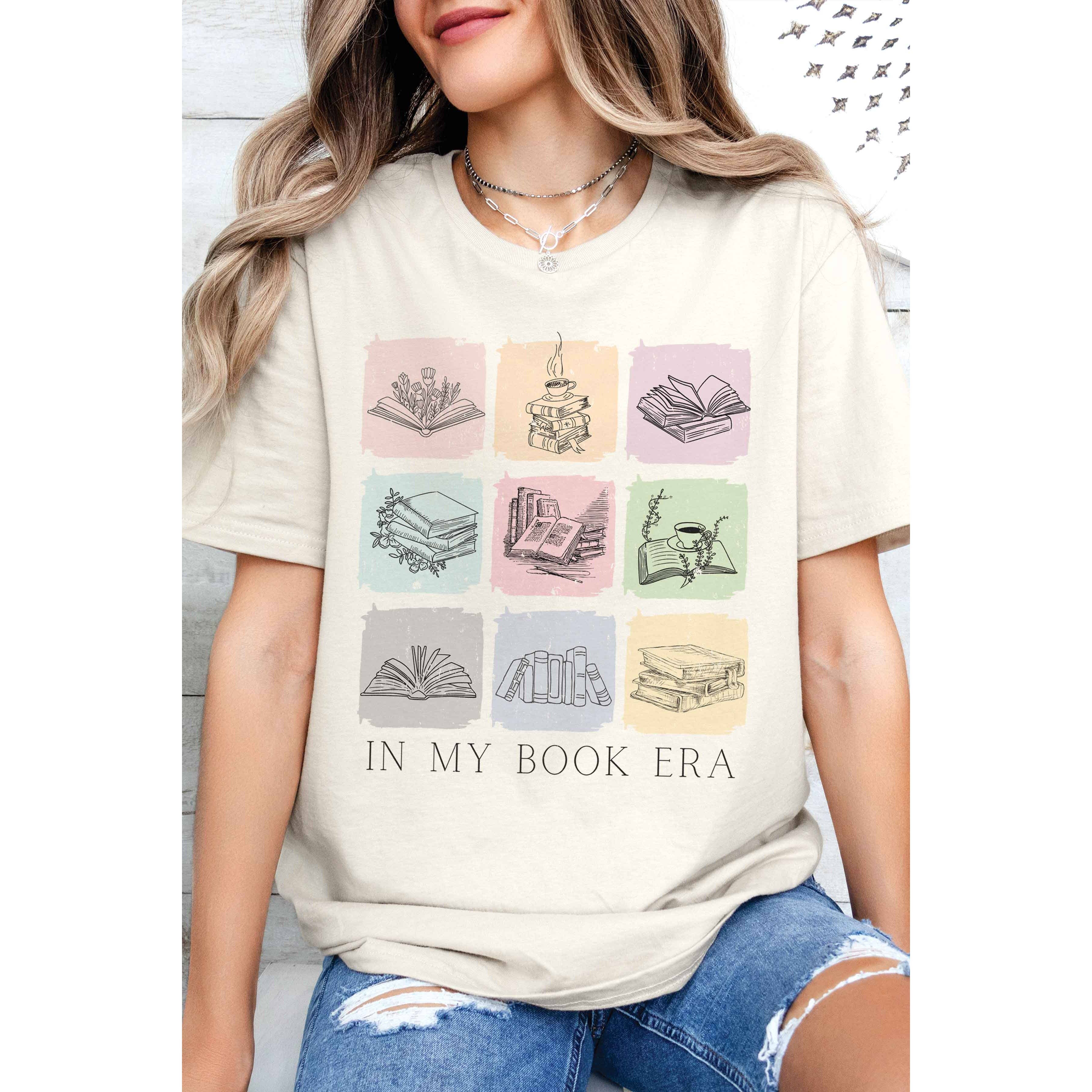 BLUME & CO. - Wholesale Screen Printed T-Shirt - Women's - IN MY BOOK ERA Graphic Tee1