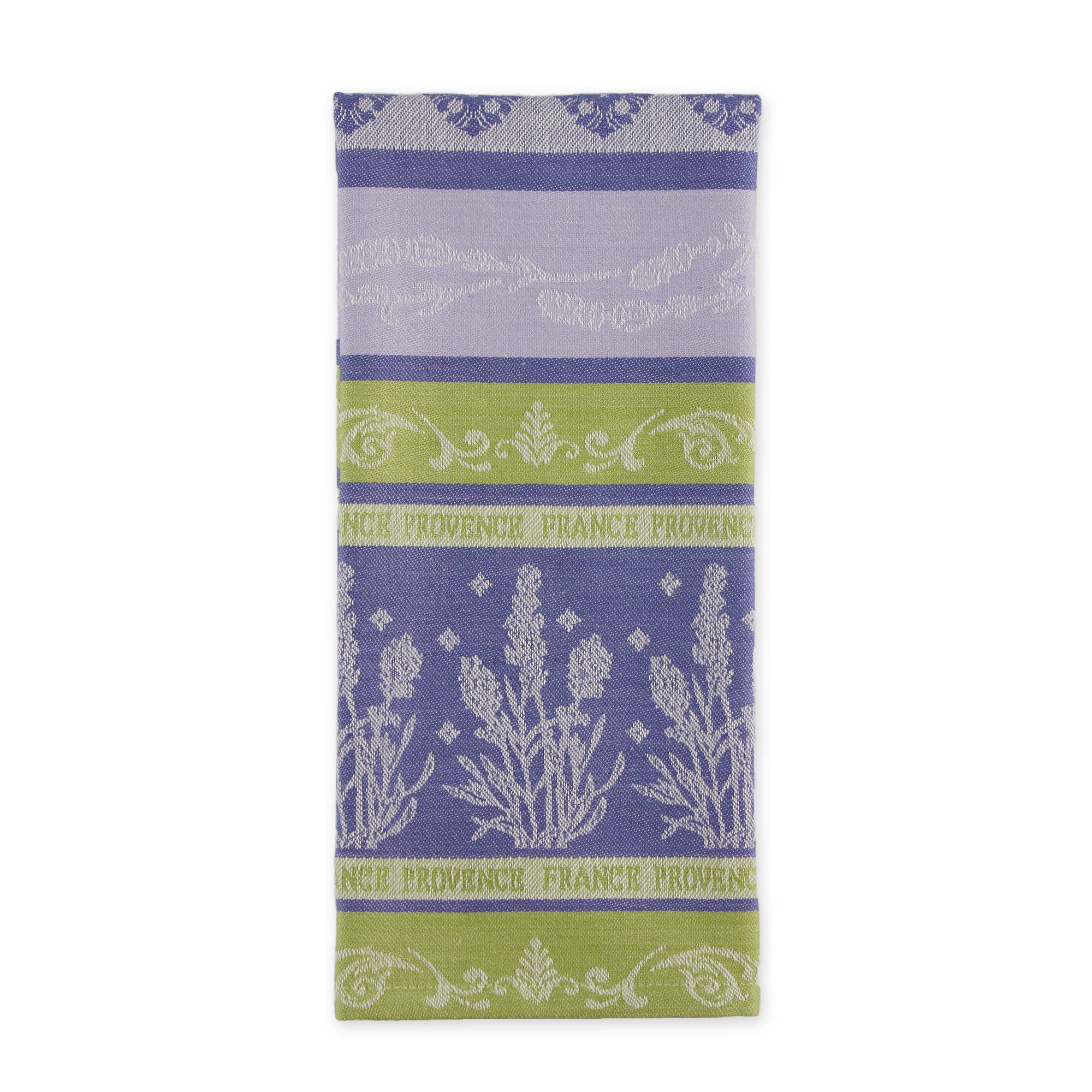 Design Imports – wholesale Kökshandduk – Provence lavendel jacquard kökshanddukar2