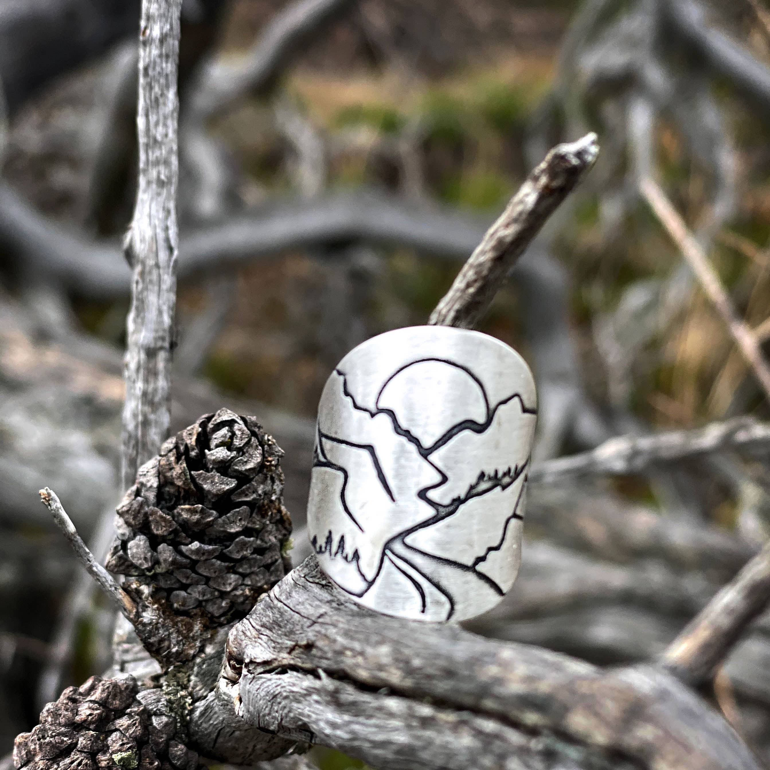 Daphne Lorna - Wholesale Cocktail/Statement Ring - Going to the Sun Road Adjustable Ring7