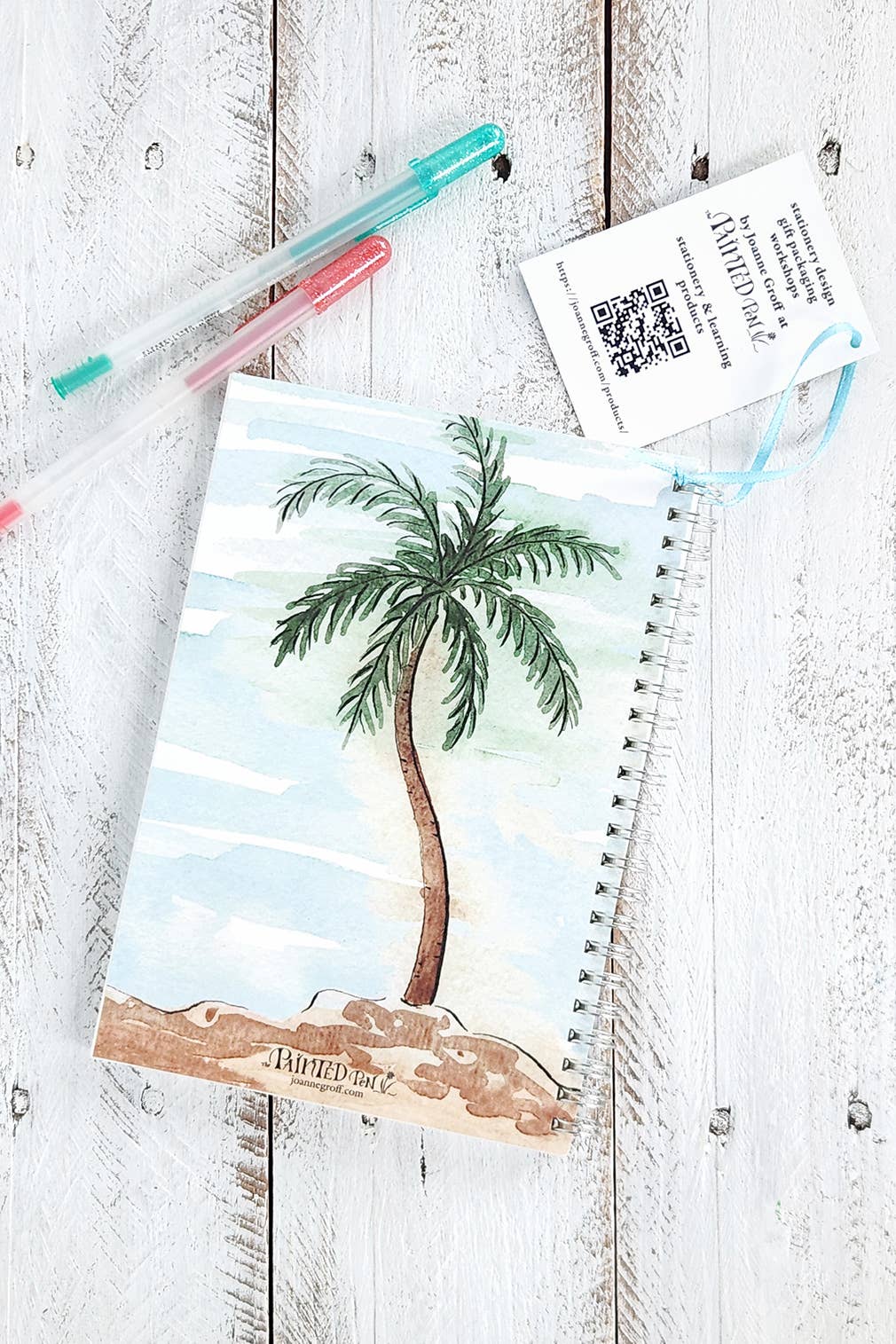 The Painted Pen - Wholesale Notebook - Summer Notebooks with Watercolor Cover Designs11