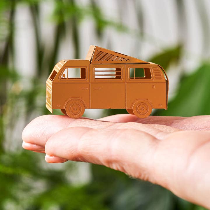 Another Studio – wholesale DIY craft kit – Campervan Mini Model, DIY brass metal building ornament