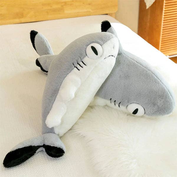 Showcase - Wholesale Bedding Pillow - Extra Long Animal Plush Toy 4.5ft Body Pillow - Shark Kitten7