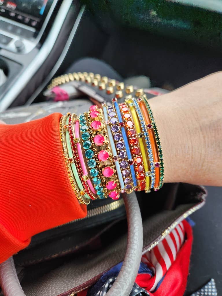 TOVA - Vente Bracelet manchette - Bracelet manchette Everly en laiton plaqué or clair6