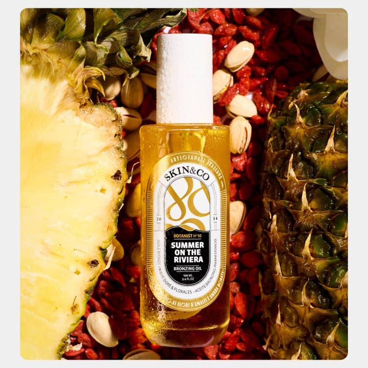 L'Olio Corpo Riviera per la vendita all'ingrosso da parte di SKIN&CO Roma