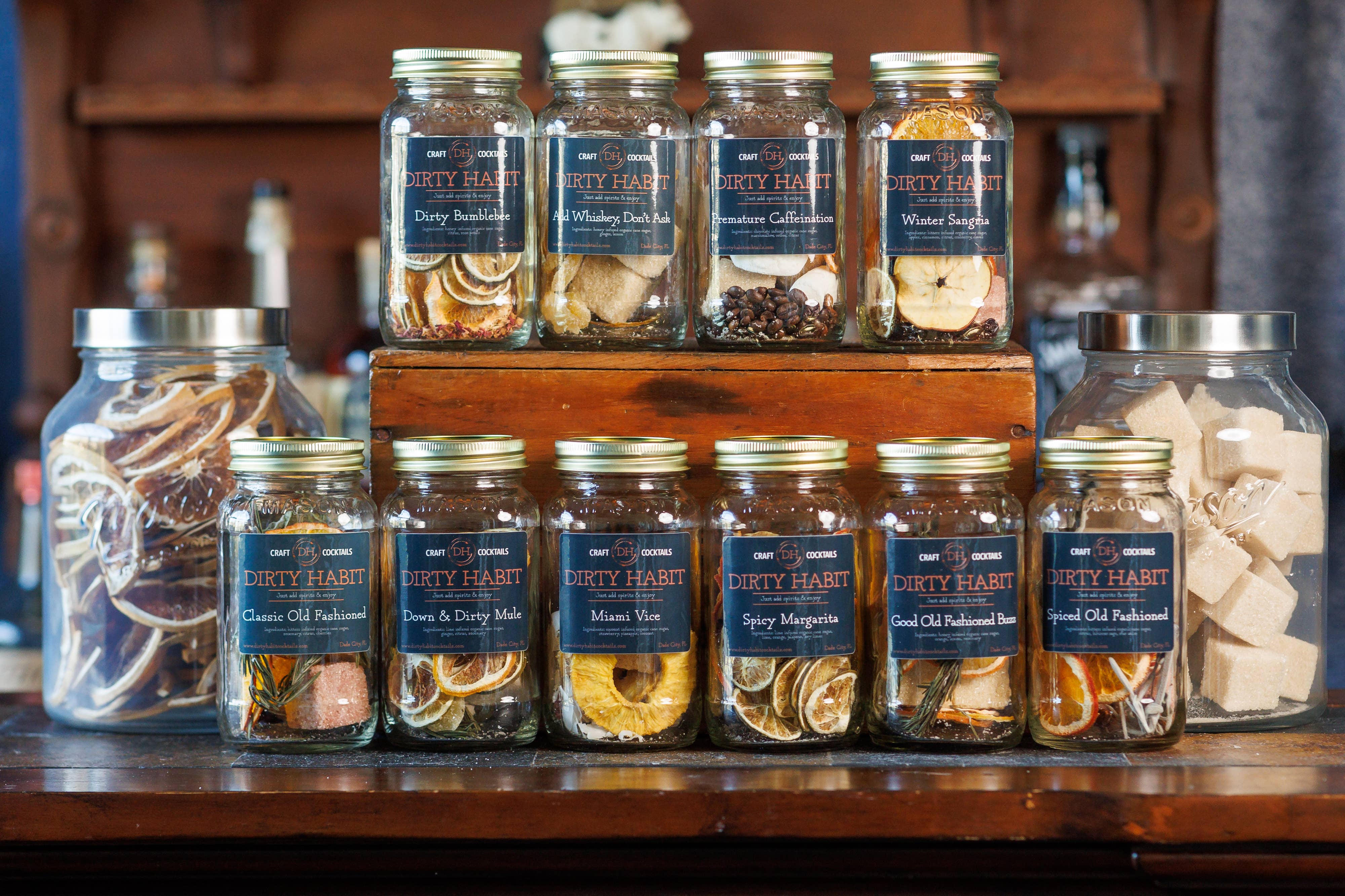 Dirty Habit Cocktails - Wholesale Cocktail Mix/Syrup - Add Whiskey, Don't Ask Dirty Habit Cocktail Mix9