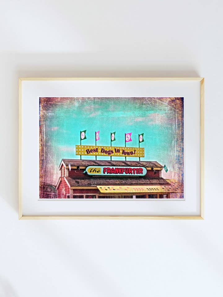 11X14 Seattle Washington por atacado de Lone Chimney Mercantile