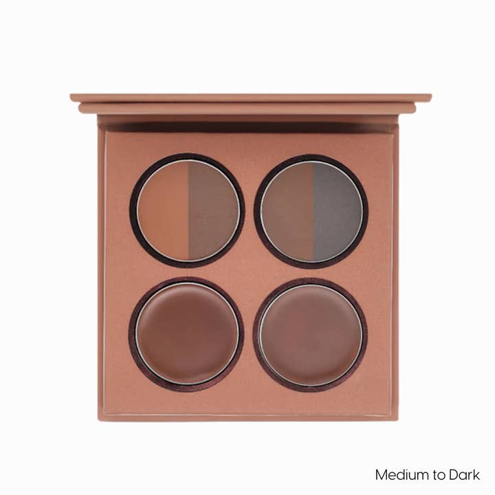 Kara Beauty - Wholesale Eyeshadow palette - Better Brows Mini Eyebrow Palette1