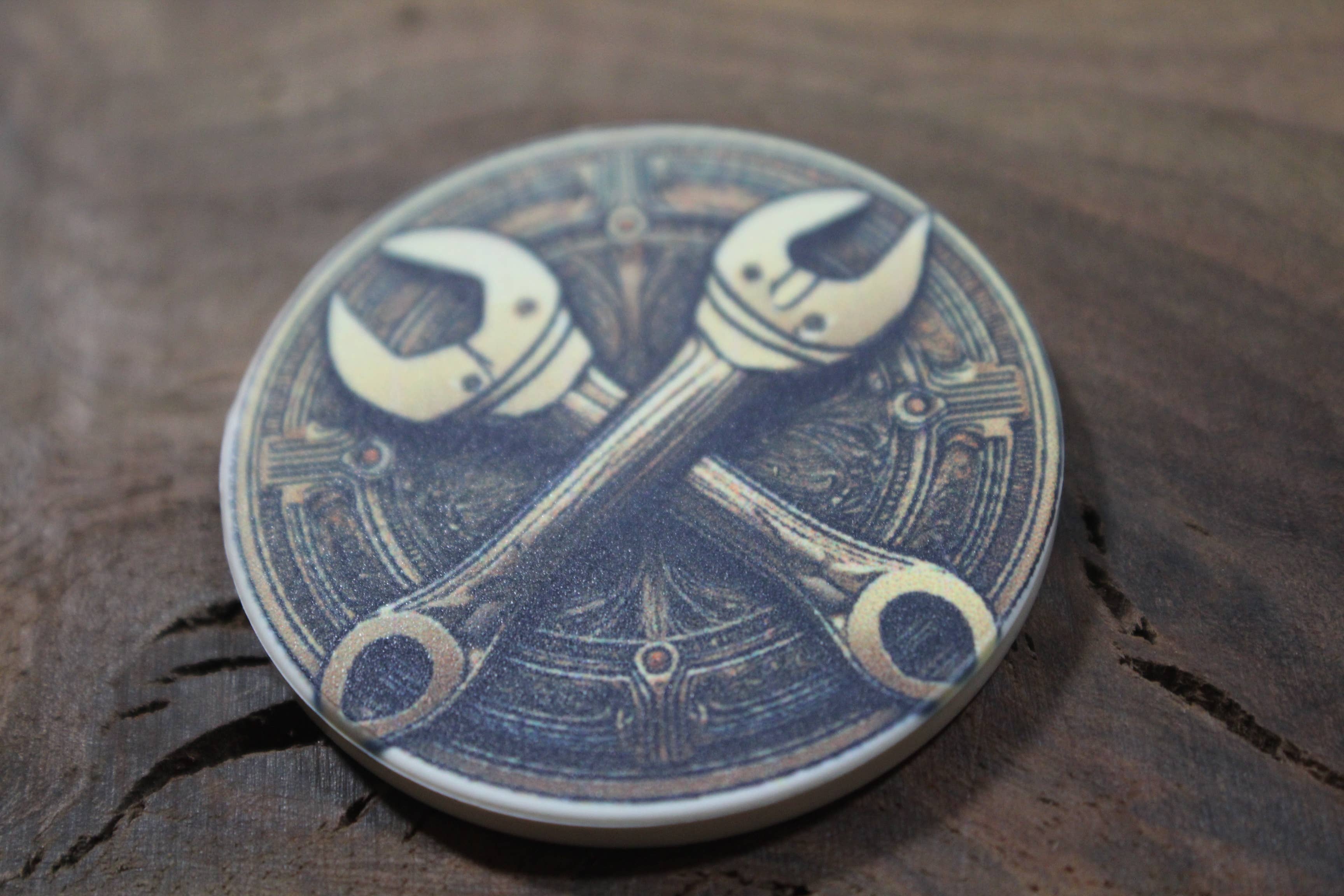 Raven Design - Vendita all'ingrosso Moneta/gettone ricordo - Moneta della Fortuna  // Moneta in Ceramica 2 pollici7