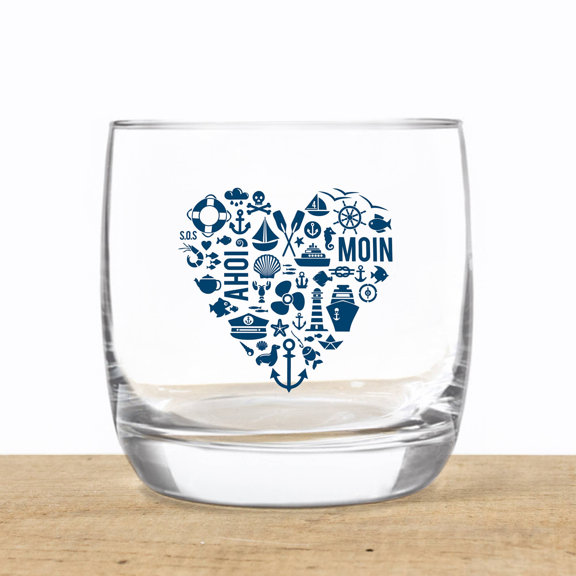 Bow & Hummingbird - Wholesale Cocktail/Liquor Glass - Crystal glass, whiskey glass "Nordic by Heart" made in EU