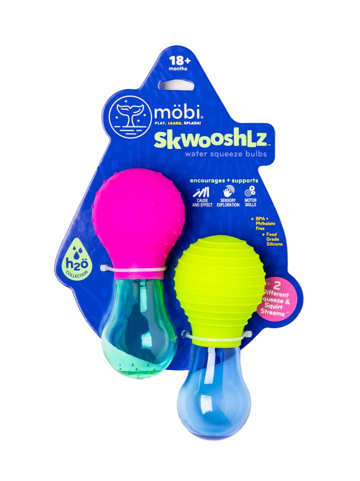 Skwooshlz Water Squeeze Bulbs for wholesale by Mobi Toys Canada