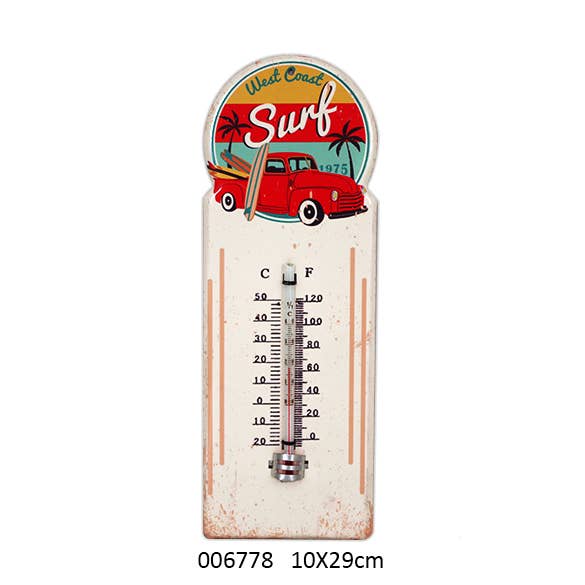 Thermometer in PVC Box 'Picky' 10 X 29 cm for wholesale by Faye