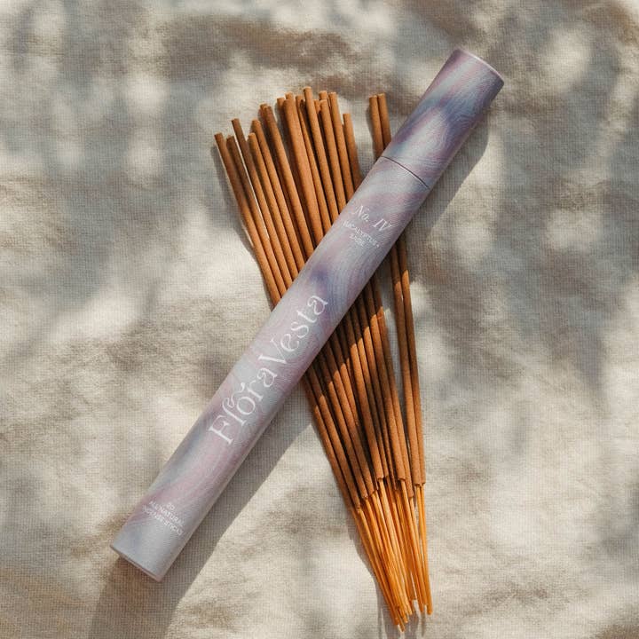 Eucalyptus & Sage Essential Oil Incense / All Natural for wholesale by Flora Vesta