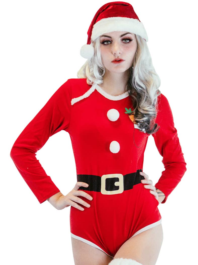 Envy Body Shop - Venta al por mayor Disfraz - Mujer - Disfraz de Papá Noel de Navidad para adultos, bonito disfraz de fiesta de Halloween0
