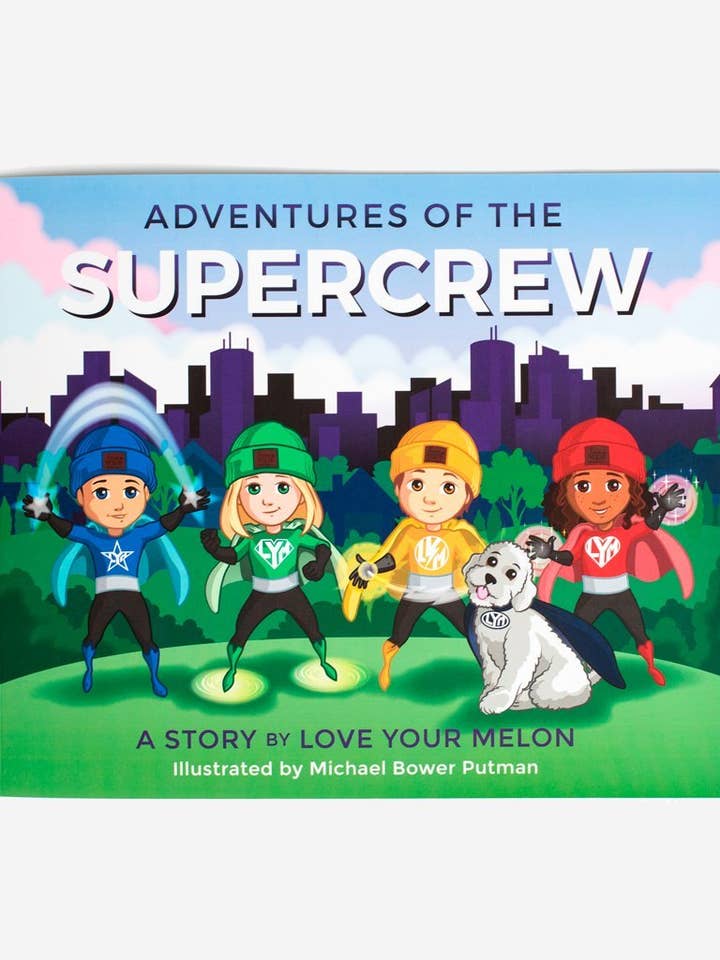 Adventures of the Supercrew (Softcover) for wholesale by Love Your Melon