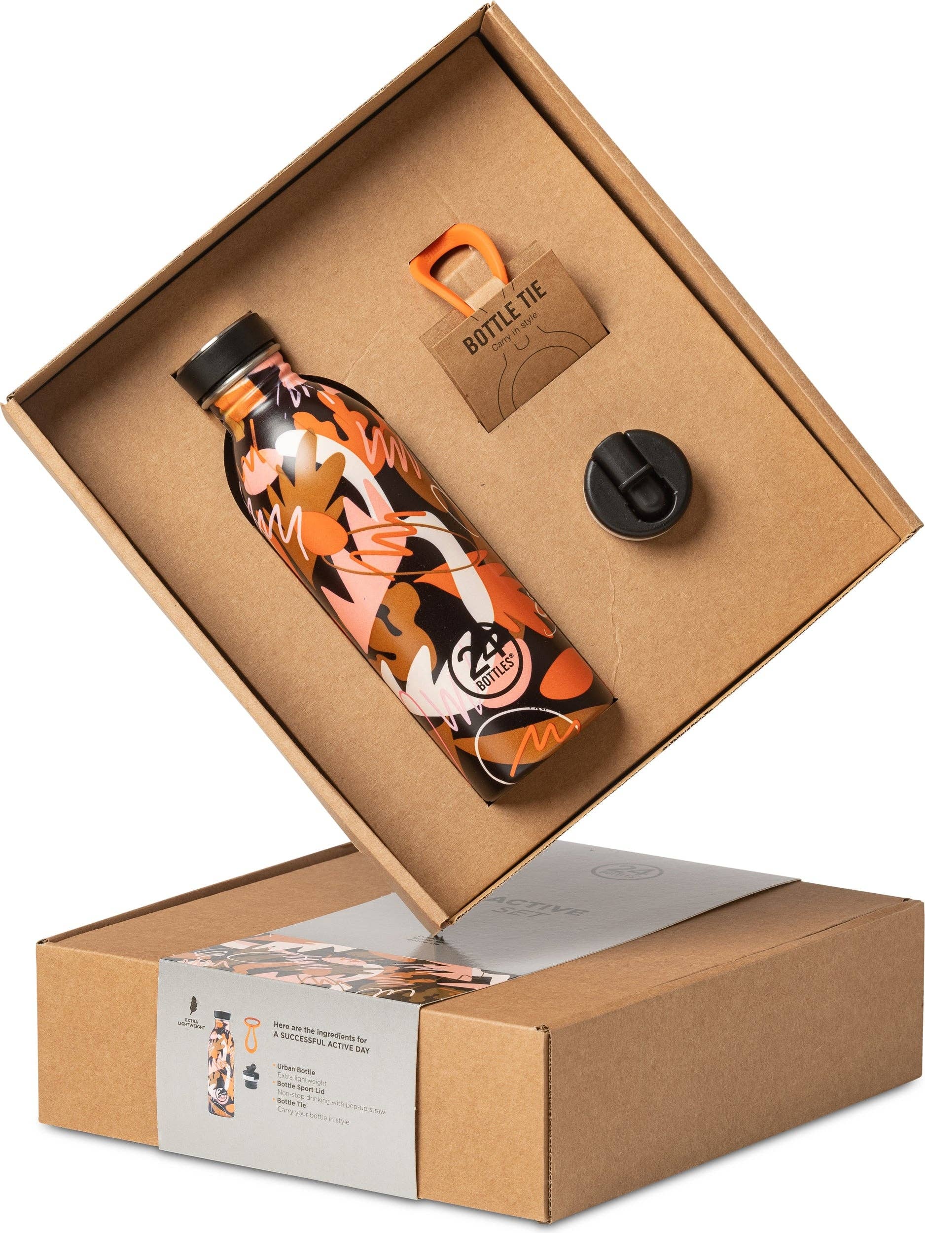 Brotzeit - Wholesale Water Bottle - 24bottles Active Set Gift Box Gift Set Urban Bottle2