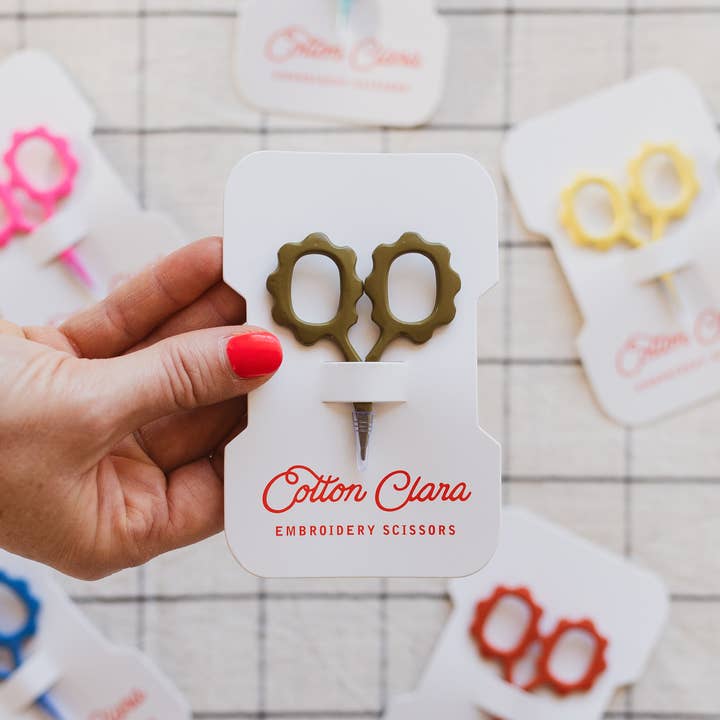 Cotton Clara Craft Kits & Supplies - Wholesale Scissors - Mini Sunflower Embroidery Scissors12