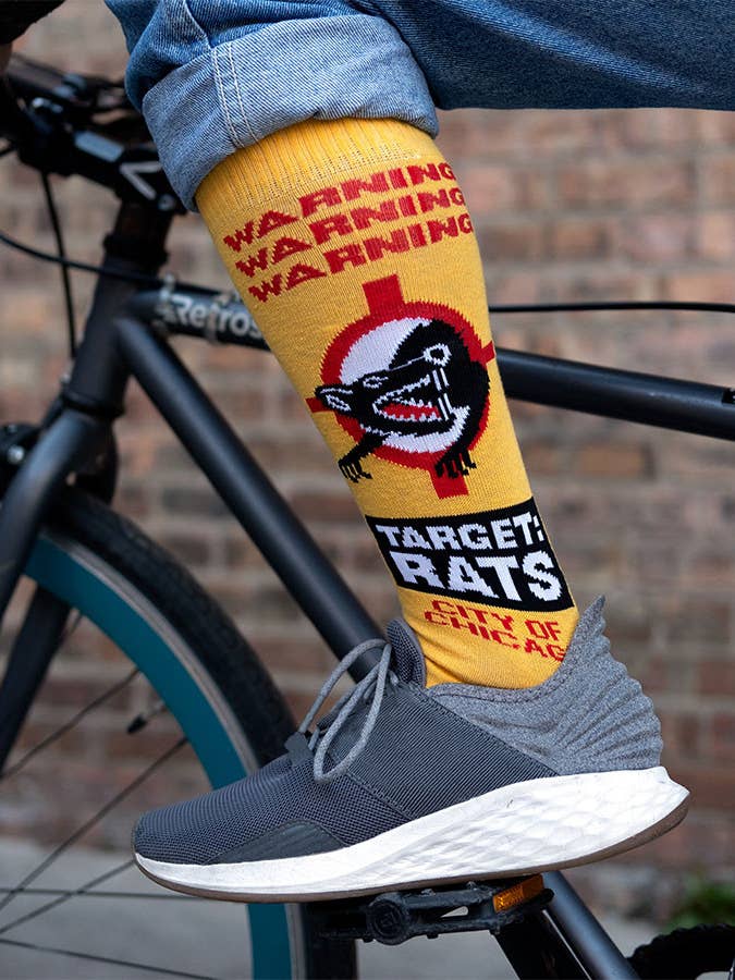 Transit Tees - Wholesale Socks - Unisex - Target Rat Dress Socks