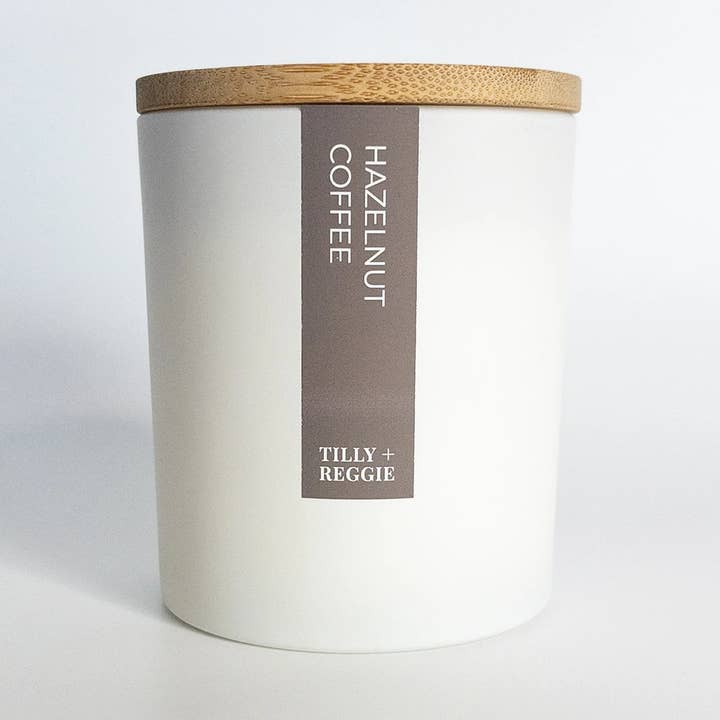 Soy Wax Candles | Classic Collection | Hazelnut Coffee for wholesale by Tilly + Reggie