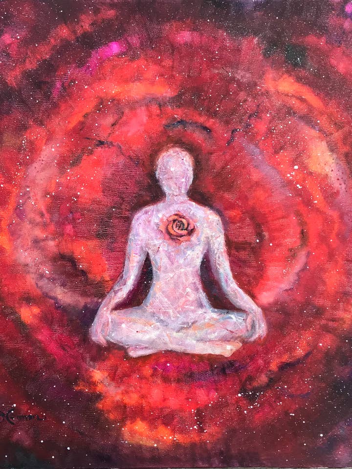 Galáxia Rosa por atacado de Neiman Art