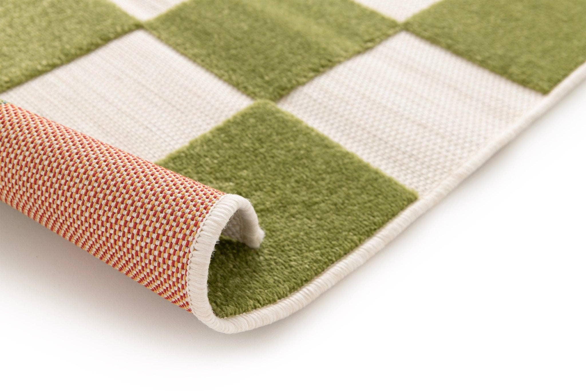 AFK Living - Vente Tapis - Tapis d’intérieur extérieur tissé plat  PETITS CARREAUX2