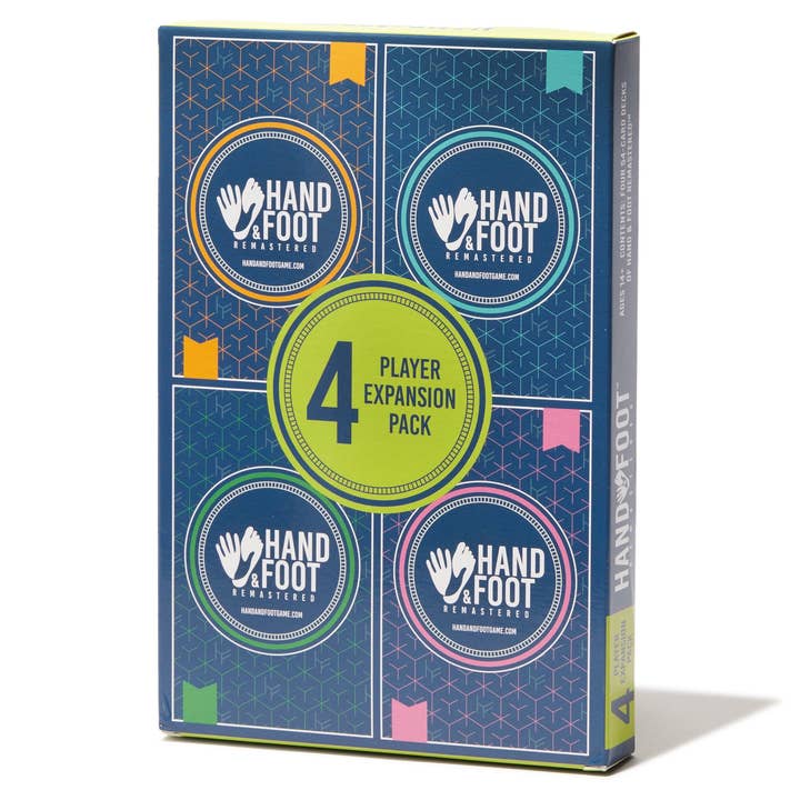 Hand and Foot Remastered 4 Player Expansion Pack Card Game for wholesale by Gray Dog Games