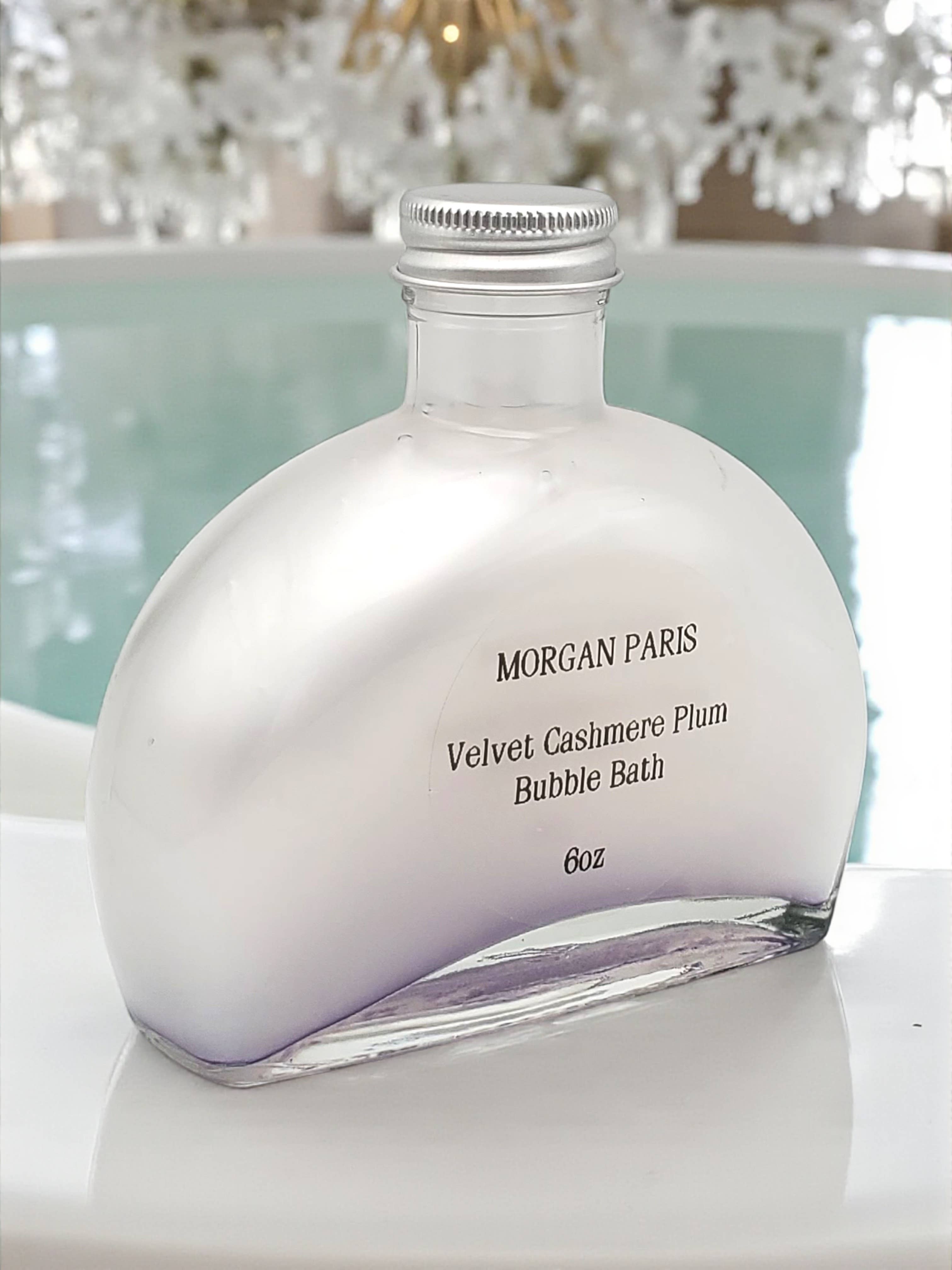 Morgan Paris Skin Boutique - Wholesale Bubble Bath - Velvet Cashmere Plum Bubble Bath 6oz1