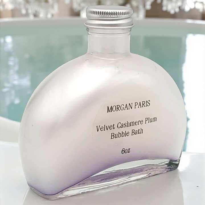 Morgan Paris Skin Boutique - Wholesale Bubble Bath - Velvet Cashmere Plum Bubble Bath 6oz1