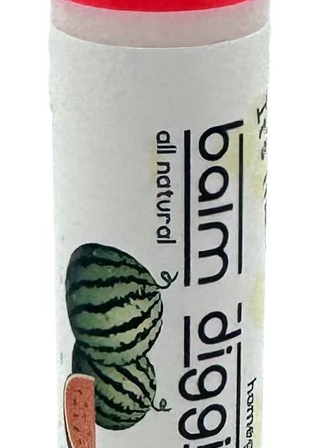 It's The Balm Diggity All-Natural Watermelon Lip Balm for wholesale by It’s The Balm Diggity All-Natural Lip Balm