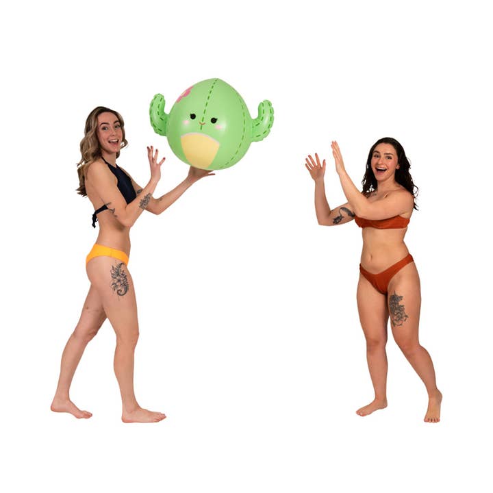 BigMouth Inc - Wholesale Inflatables - BigMouth x Squishmallows Maritza the Cactus Beach Ball2