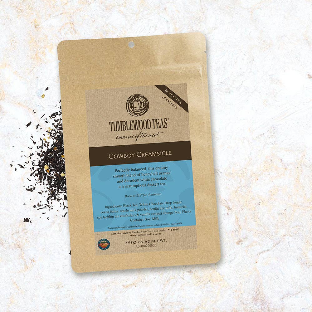 Tumblewood Teas - Wholesale Loose Tea - Cowboy Creamsicle4