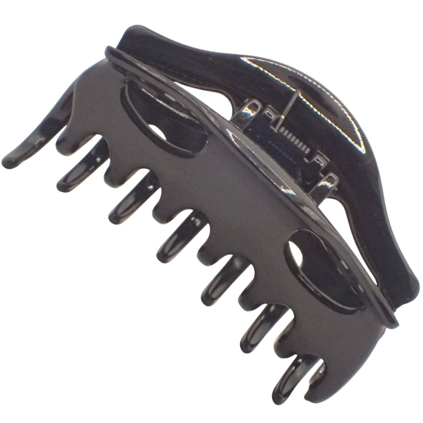 Topkids Accessories – wholesale Hair clip – Women’s – 9cm Black or Brown Tort Hair Claw Clip, Detailed Hair Claw for Women & Girls, Thick Hair Claw, Hair Clips Women Claw Clips, Medium Clamps & Claws for Thick Hair27