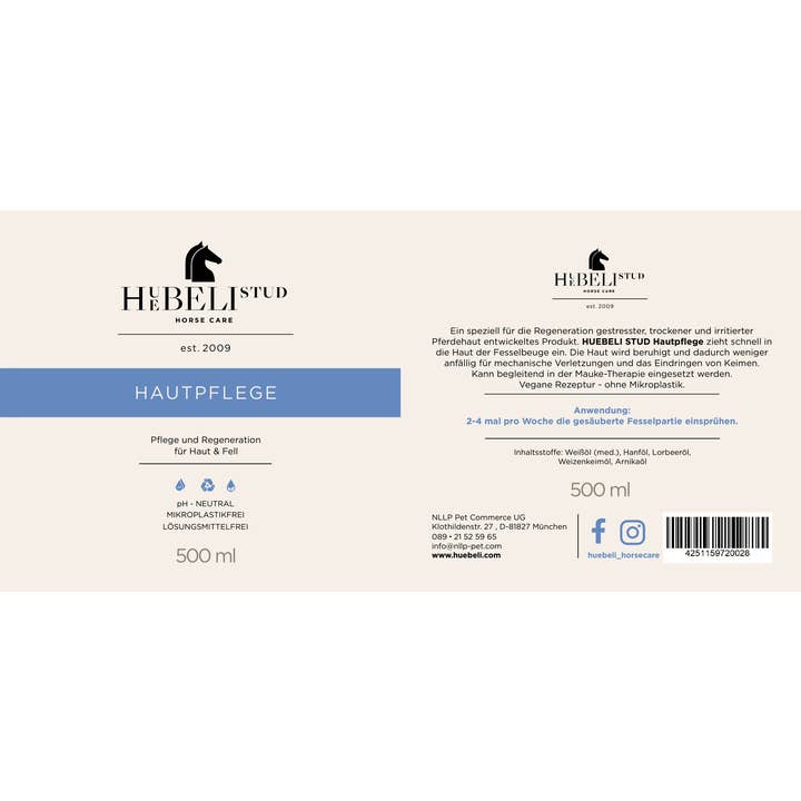 Huebeli Stud - Wholesale Pet Grooming Aid - Dog - Skin care for horses1
