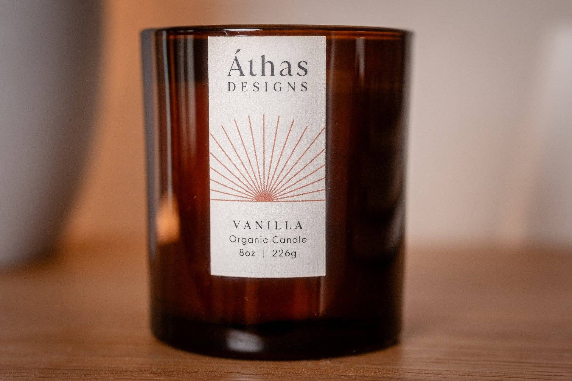 Merrely - Wholesale Jar/Filled Candle - Alba Sunrise Organic Candle – 8oz2