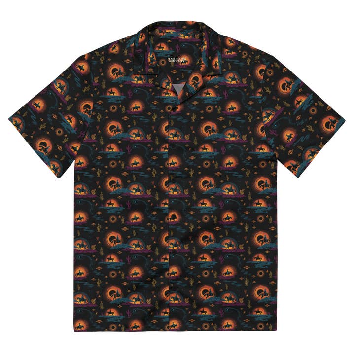 Neon Eclipse: Old Western Button-Up Shirt for wholesale by Texas Eclipse Outfitters