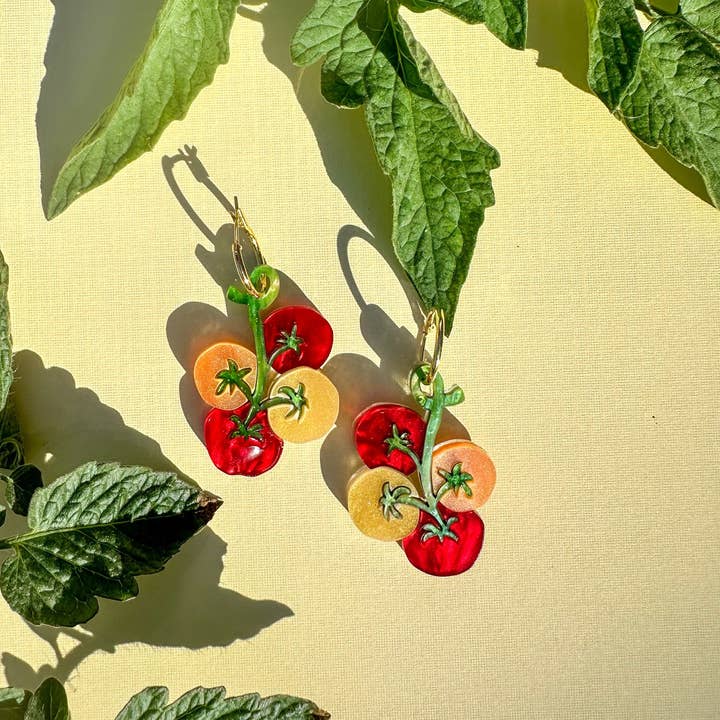 Sunnie Creative - Wholesale Dangle Earrings - Cherry Tomato Dangle