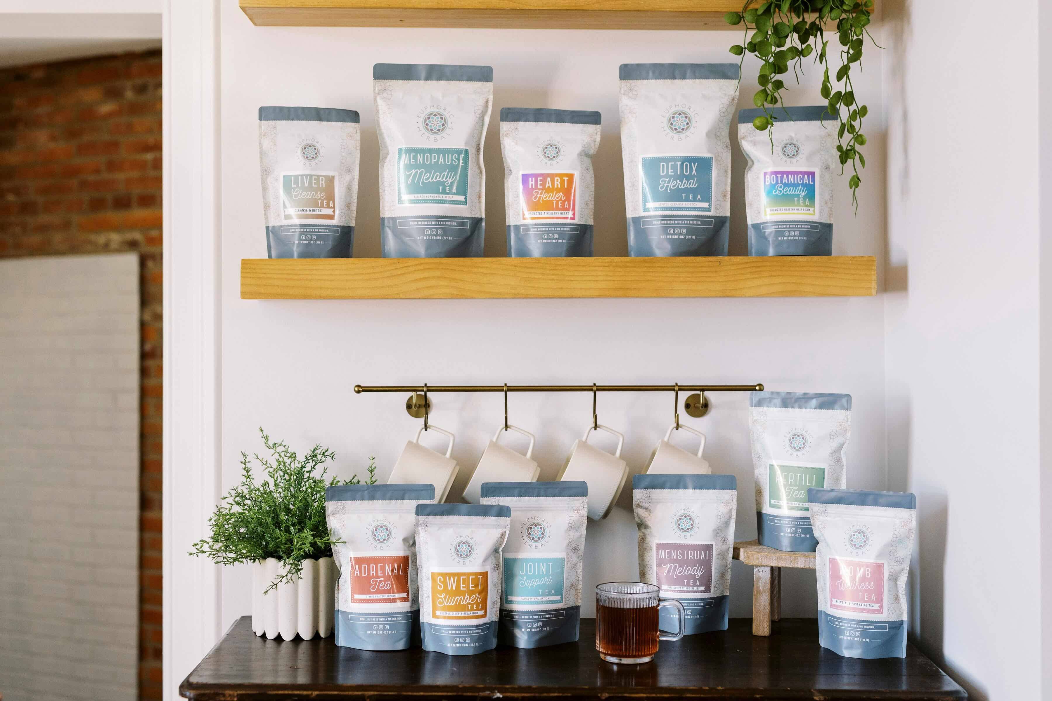 Euphoric Herbals - Wholesale Loose Tea - Purple Haze Tea3