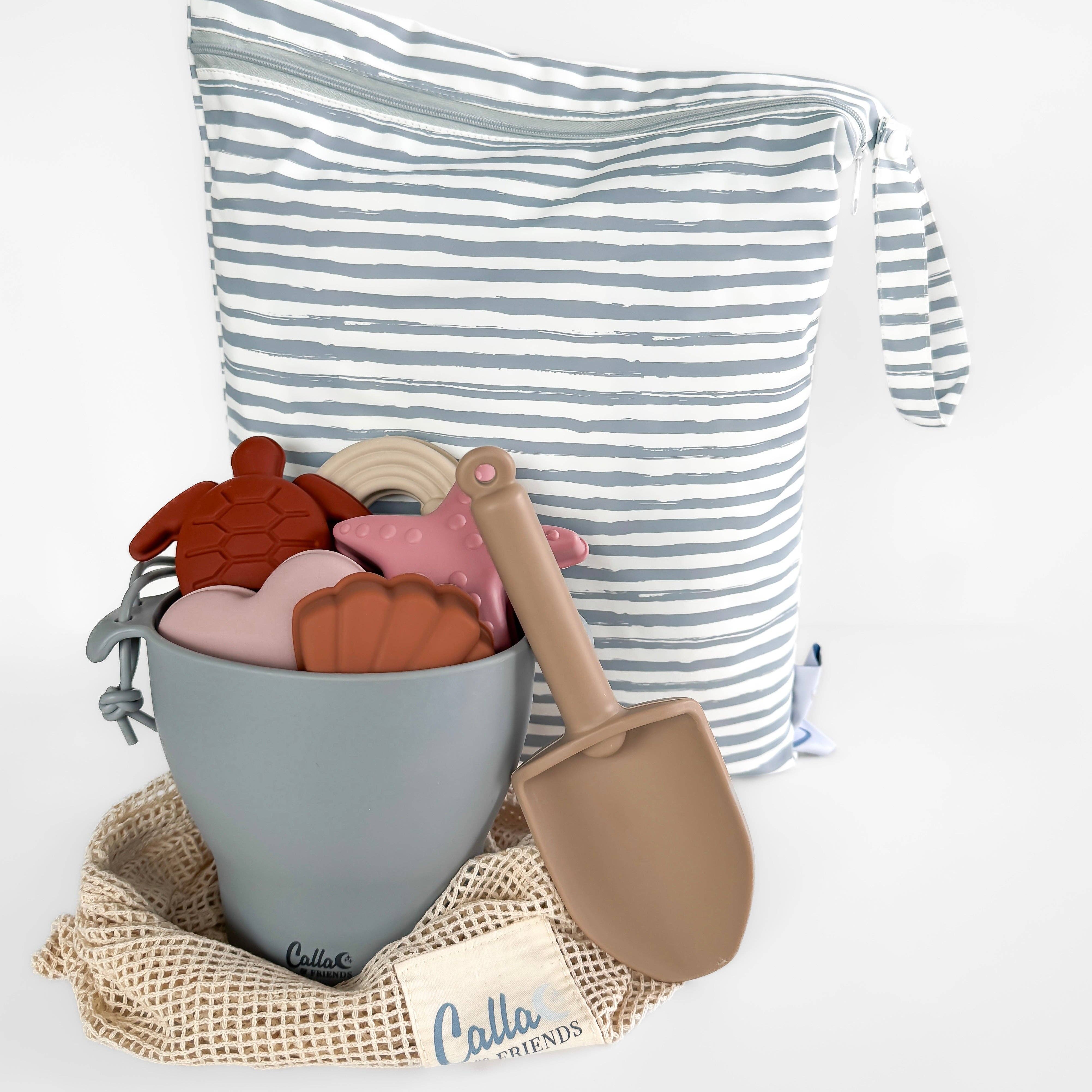 Calla & Friends - Wholesale Beach/Pool Toy - Kids & Baby - Hudson Silicone Beach Toy Set8
