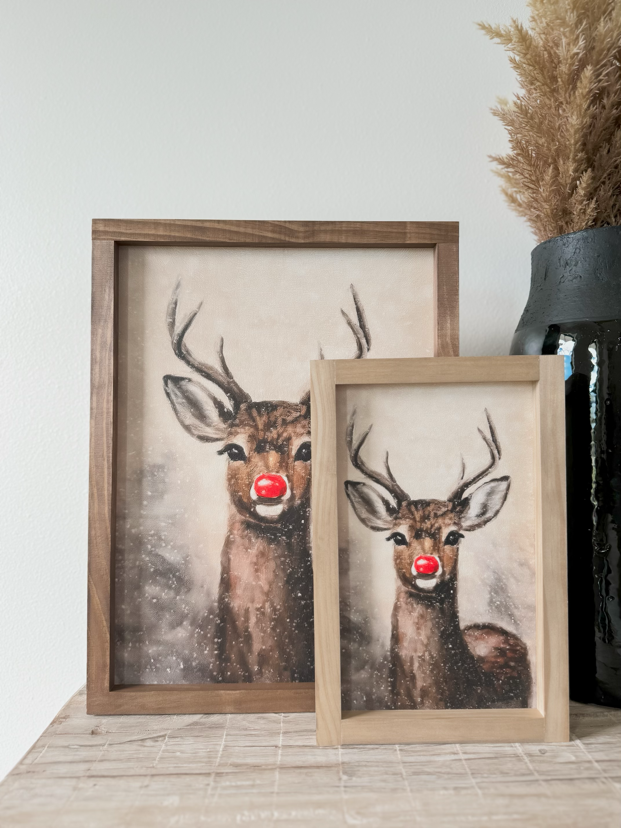Lily and Sparrow - Wholesale Christmas Wall Art - Rudolph Vintage Print | Christmas Decor9
