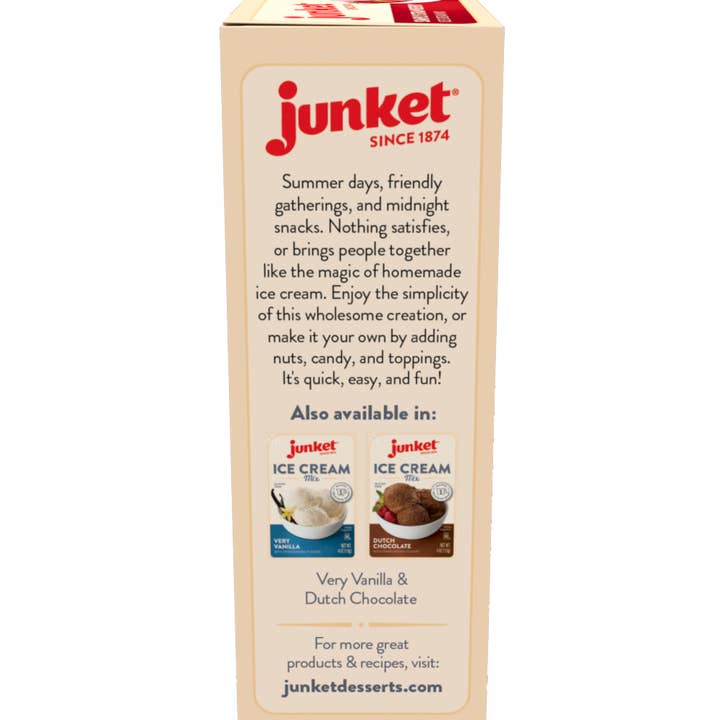 Junket Desserts - Wholesale Ice cream/sorbet - Simply Strawberry Ice Cream Mix (Case Of 12)3