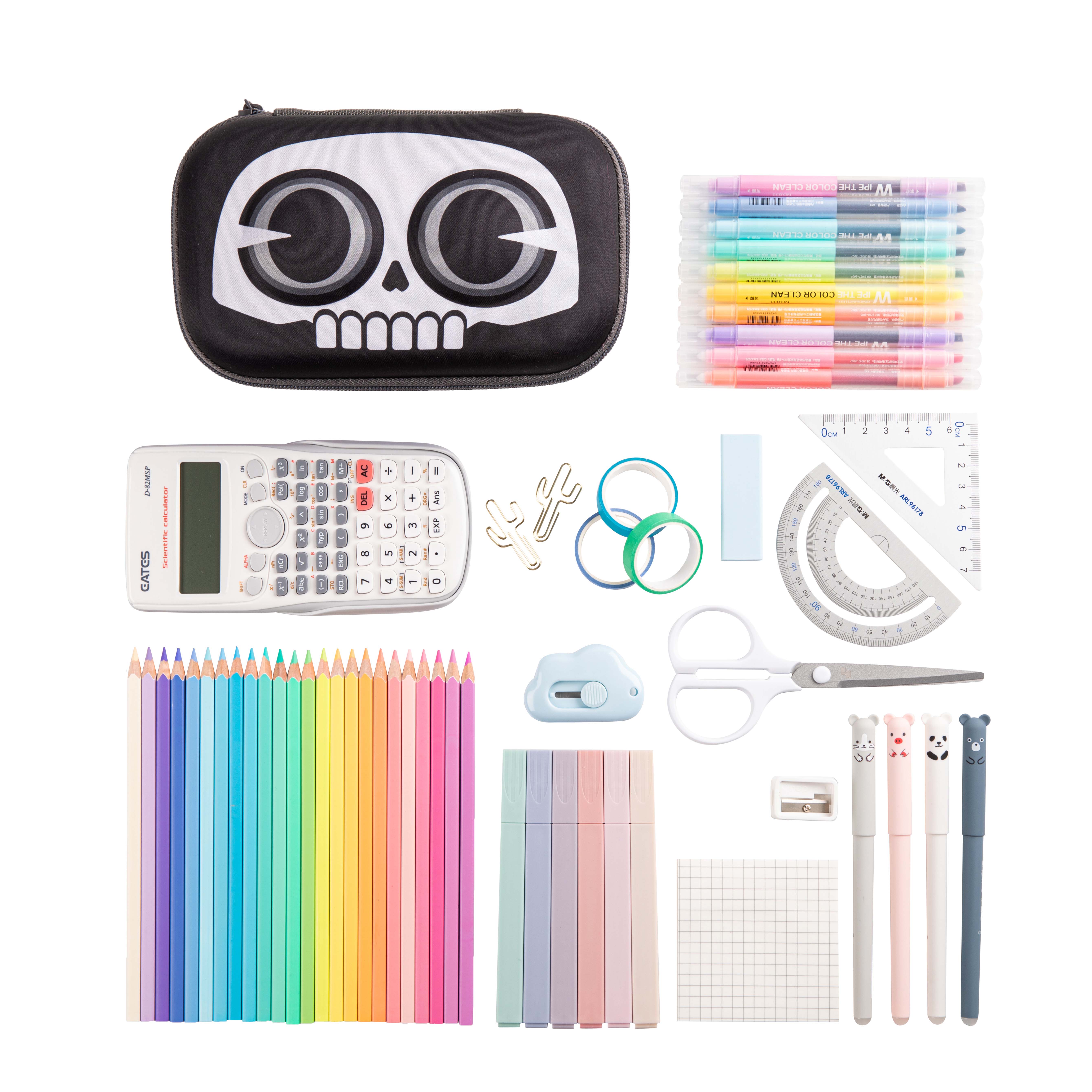 ZIPIT - Wholesale Pencil Case/Pouch - ZIPIT Skull Storage Box, Pencil Case for Kids4