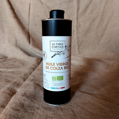 Savons Arthur - Wholesale Cooking Oil - 100% Local Organic Virgin Rapeseed Oil • 75cL0