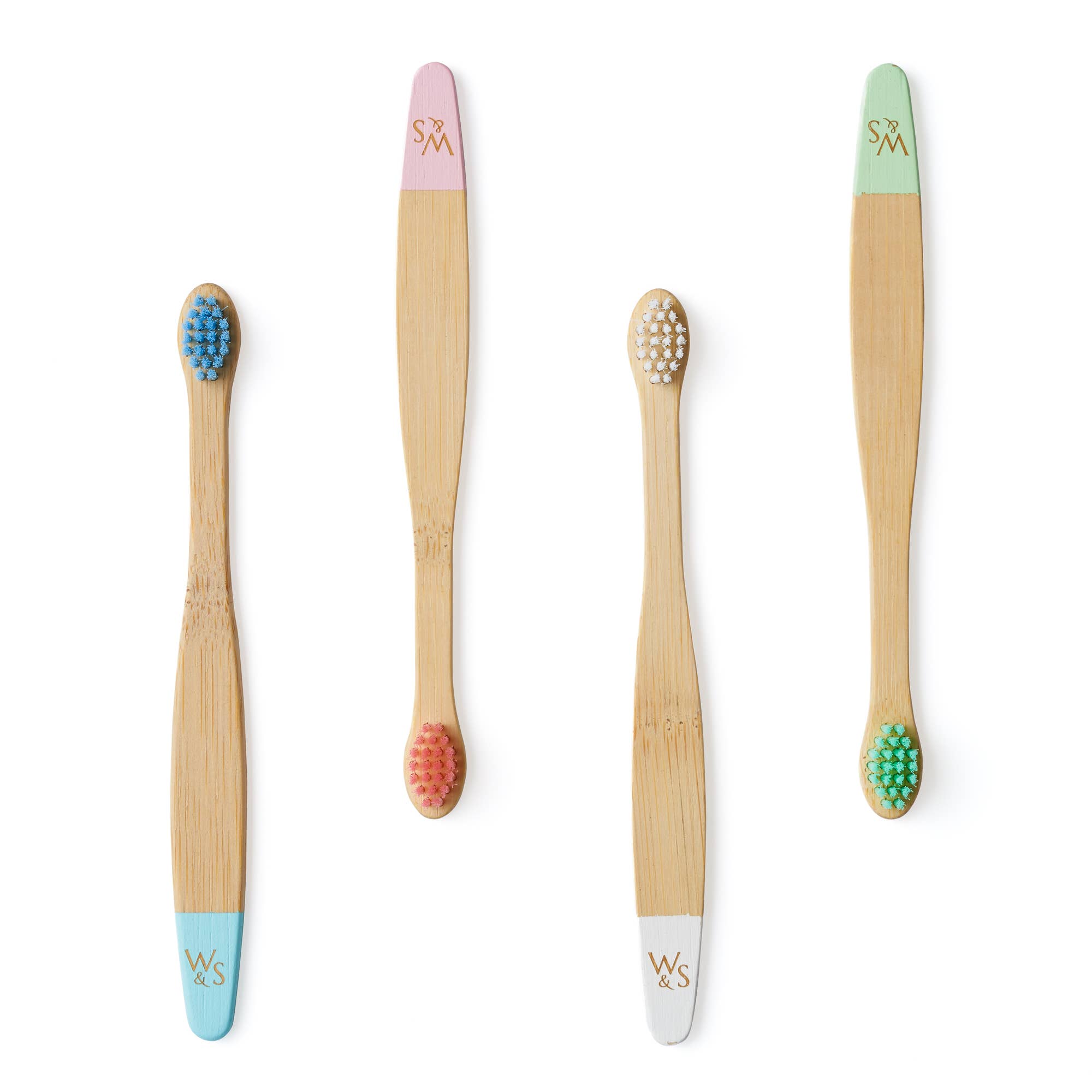 Wild and Stone - Wholesale Toothbrush - Kids & Baby - Baby Bamboo Toothbrush (FSC 100%) - 4 Pack - Soft Bristles2