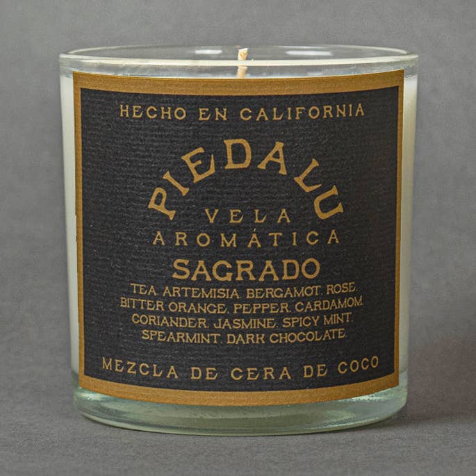 7OZ/198G SAGRADO for wholesale by PIEDALU VELA AROMÁTICA