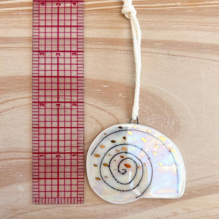 Petrichor + Gold - Wholesale Ornament Set - Mini Shell Ornament Set