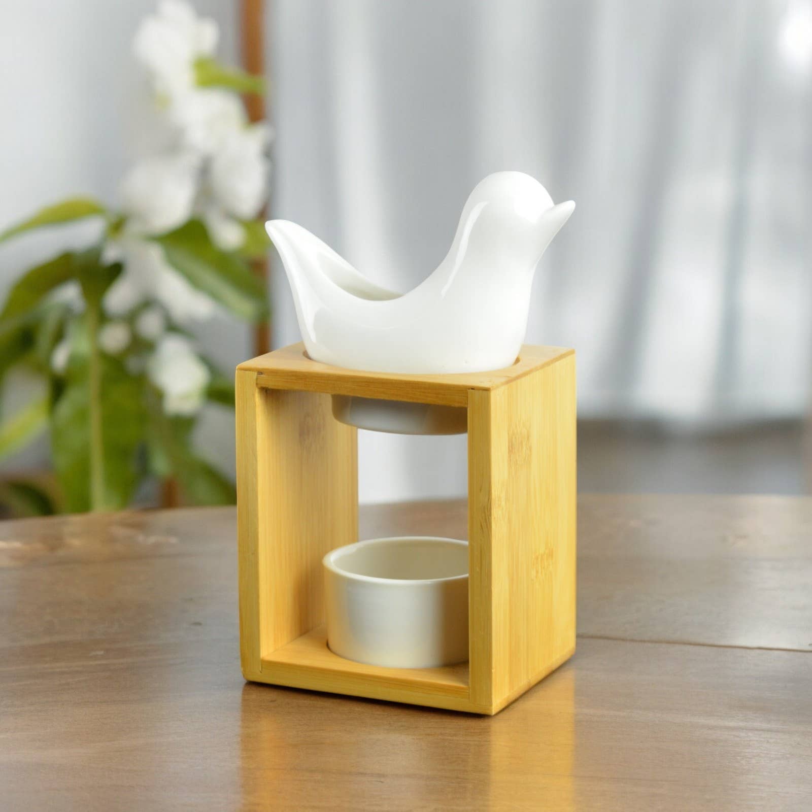 Zen'Arôme - Wholesale Fragrance Warmer - Birdy White Scented Wax Melts and Burner9