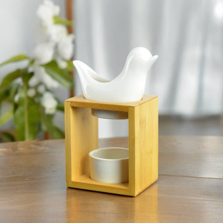 Zen'Arôme - Wholesale Fragrance Warmer - Birdy White Scented Wax Melts and Burner9