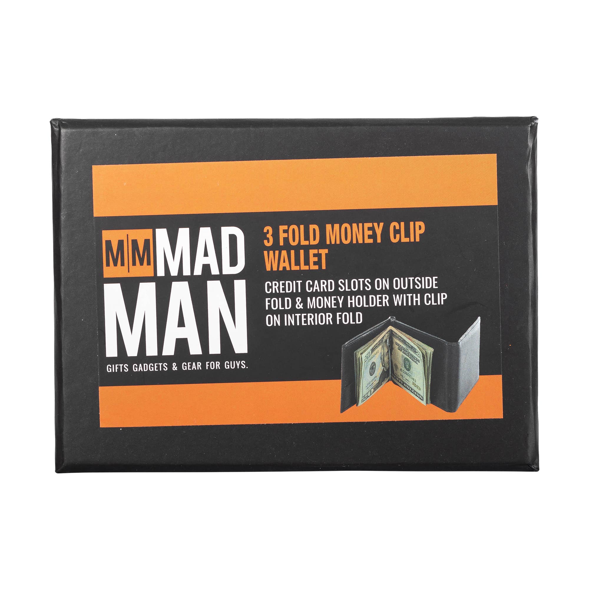 Mad Man - Wholesale Wallet - Men's - 3 Fold Money Clip Wallet12